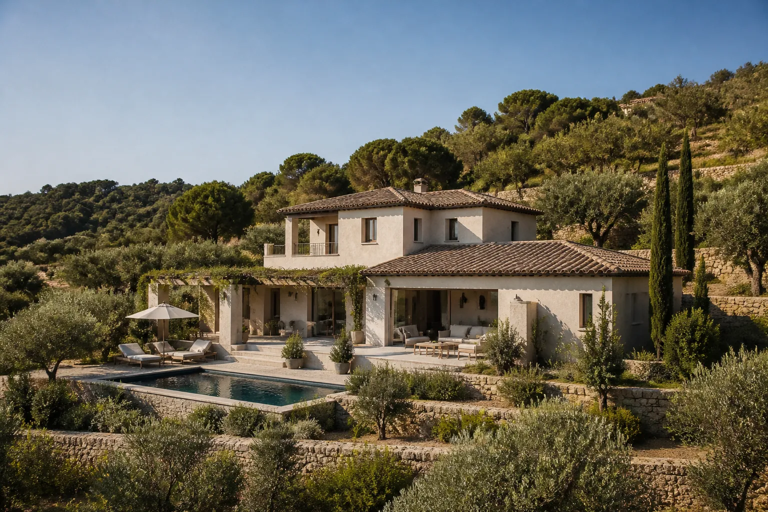 Maison individuelle neuve, Alpes-Maritimes