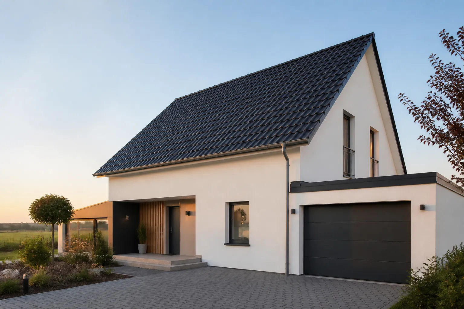 Maison individuelle neuve, Bas-Rhin