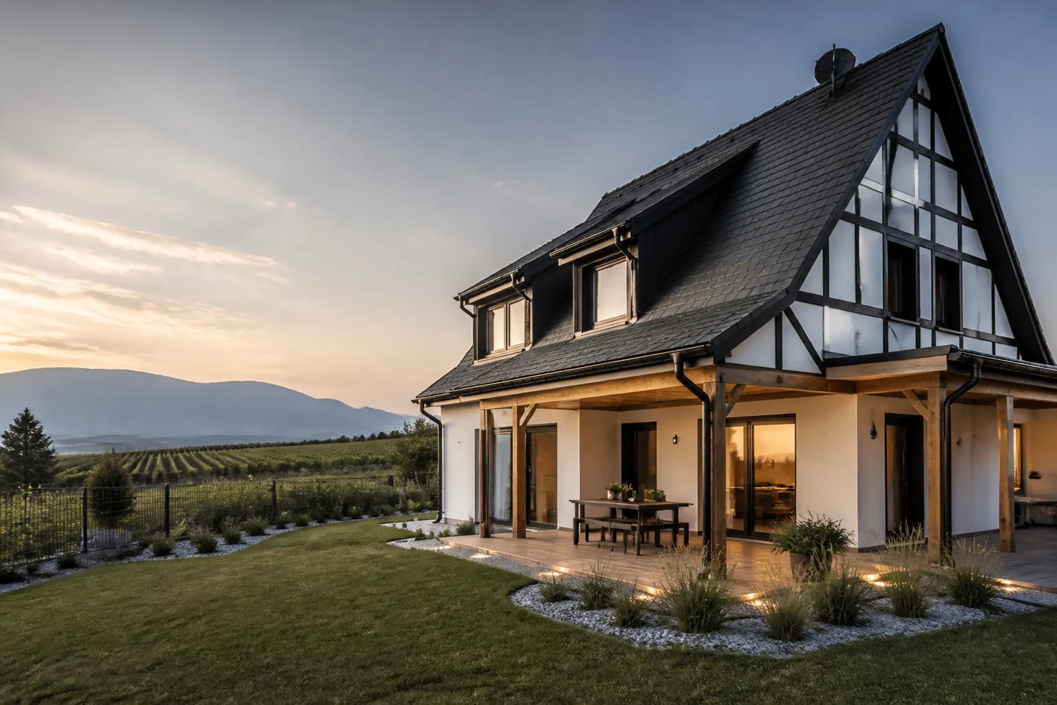 Maison individuelle neuve, Haut-Rhin