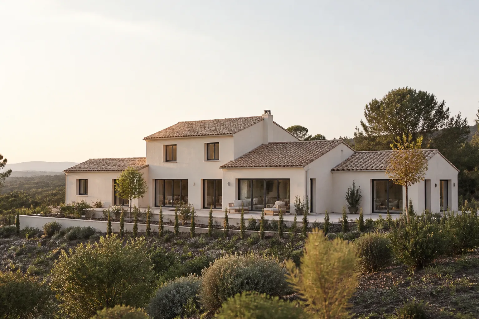 Maison individuelle neuve, Herault