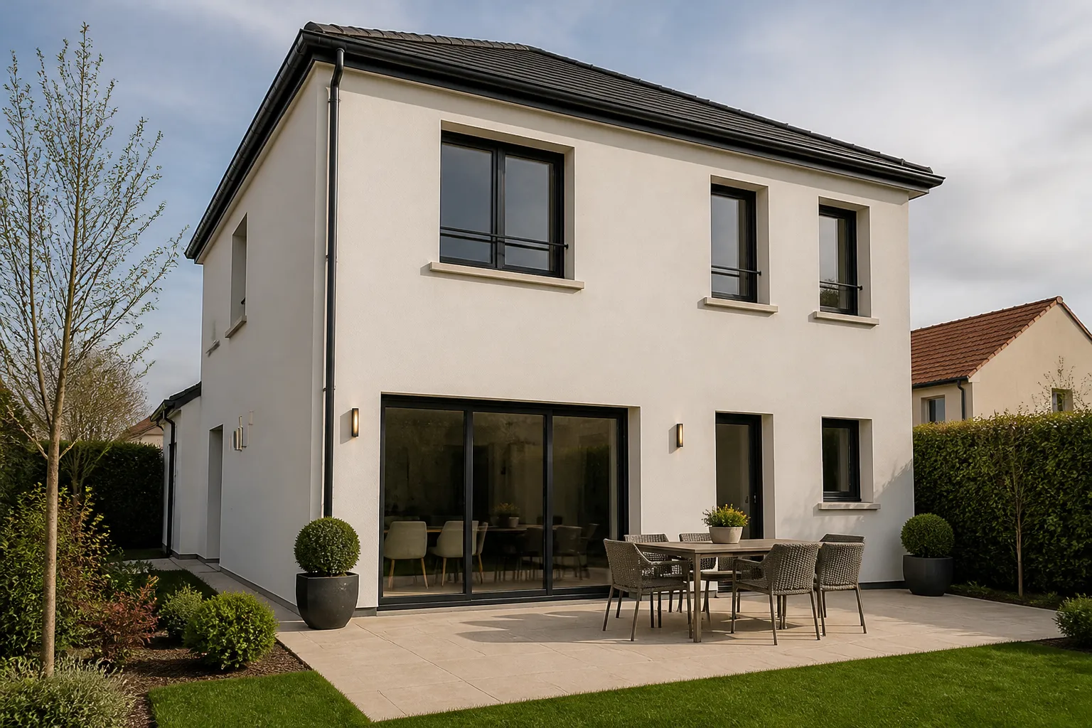 Maison individuelle neuve, Ile-de-France