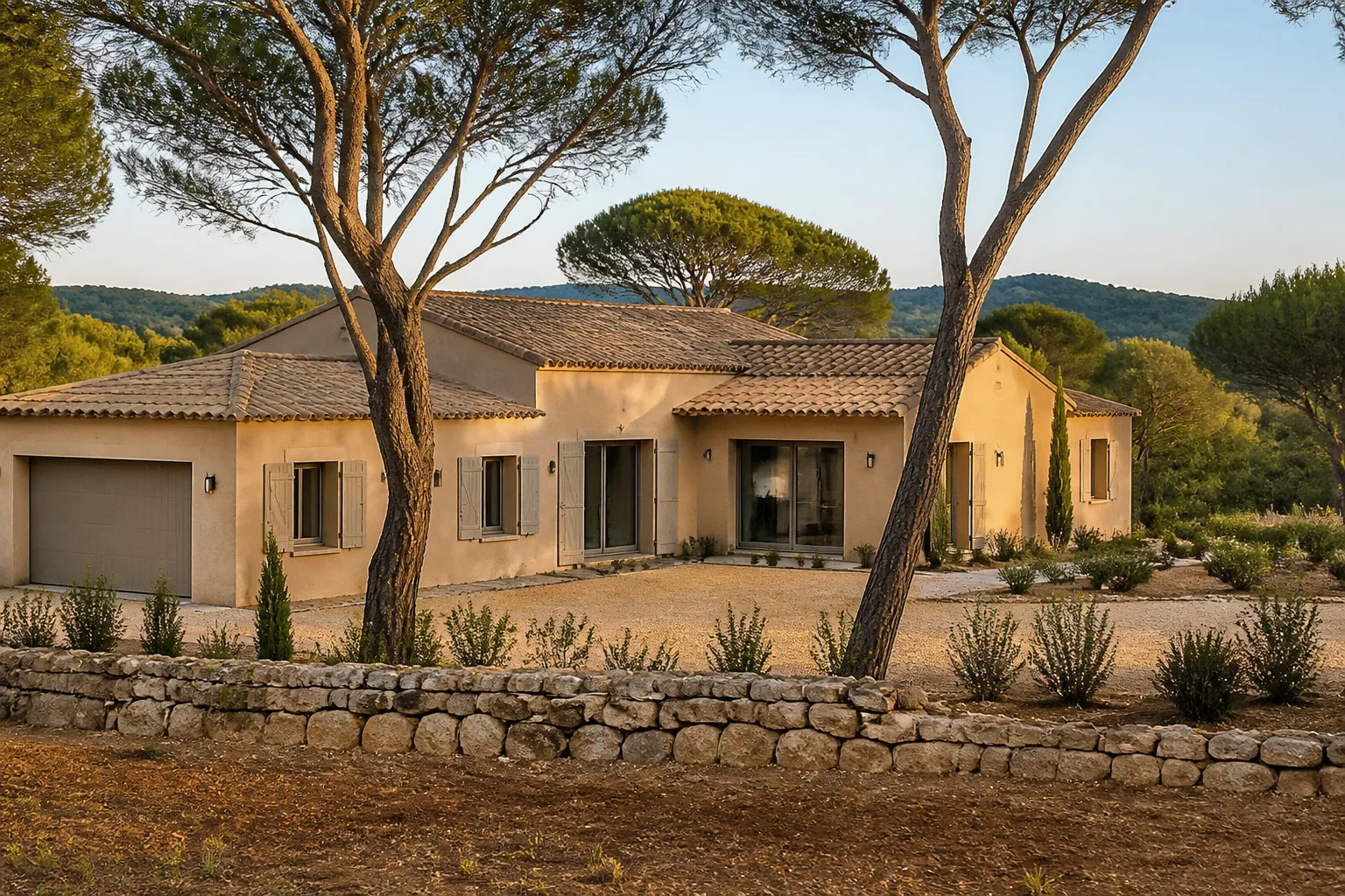 Maison individuelle neuve, Var